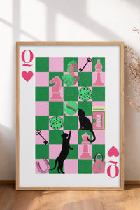HOMEPACK Ahşap Çerçeveli Tablo Çerçeveli Poster Sanatsal Modern Duvar Dekoru TK-906