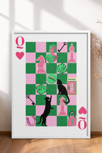 HOMEPACK Ahşap Çerçeveli Tablo Çerçeveli Poster Sanatsal Modern Duvar Dekoru TK-906