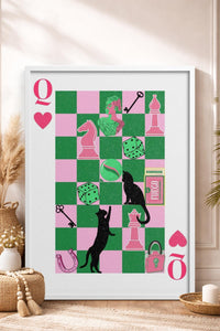 HOMEPACK Ahşap Çerçeveli Tablo Çerçeveli Poster Sanatsal Modern Duvar Dekoru TK-906