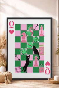 HOMEPACK Ahşap Çerçeveli Tablo Çerçeveli Poster Sanatsal Modern Duvar Dekoru TK-906