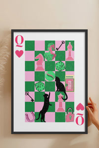 HOMEPACK Ahşap Çerçeveli Tablo Çerçeveli Poster Sanatsal Modern Duvar Dekoru TK-906