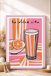 HOMEPACK Ahşap Çerçeveli Tablo Çerçeveli Poster Sanatsal Modern Duvar Dekoru TK-910