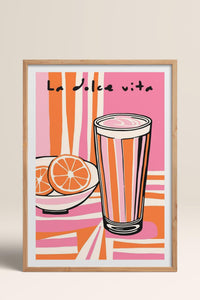 HOMEPACK Ahşap Çerçeveli Tablo Çerçeveli Poster Sanatsal Modern Duvar Dekoru TK-910