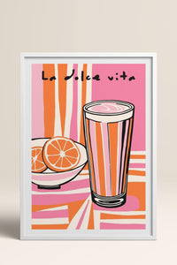 HOMEPACK Ahşap Çerçeveli Tablo Çerçeveli Poster Sanatsal Modern Duvar Dekoru TK-910