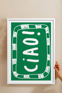 HOMEPACK Ahşap Çerçeveli Tablo Çerçeveli Poster Sanatsal Modern Duvar Dekoru TK-911