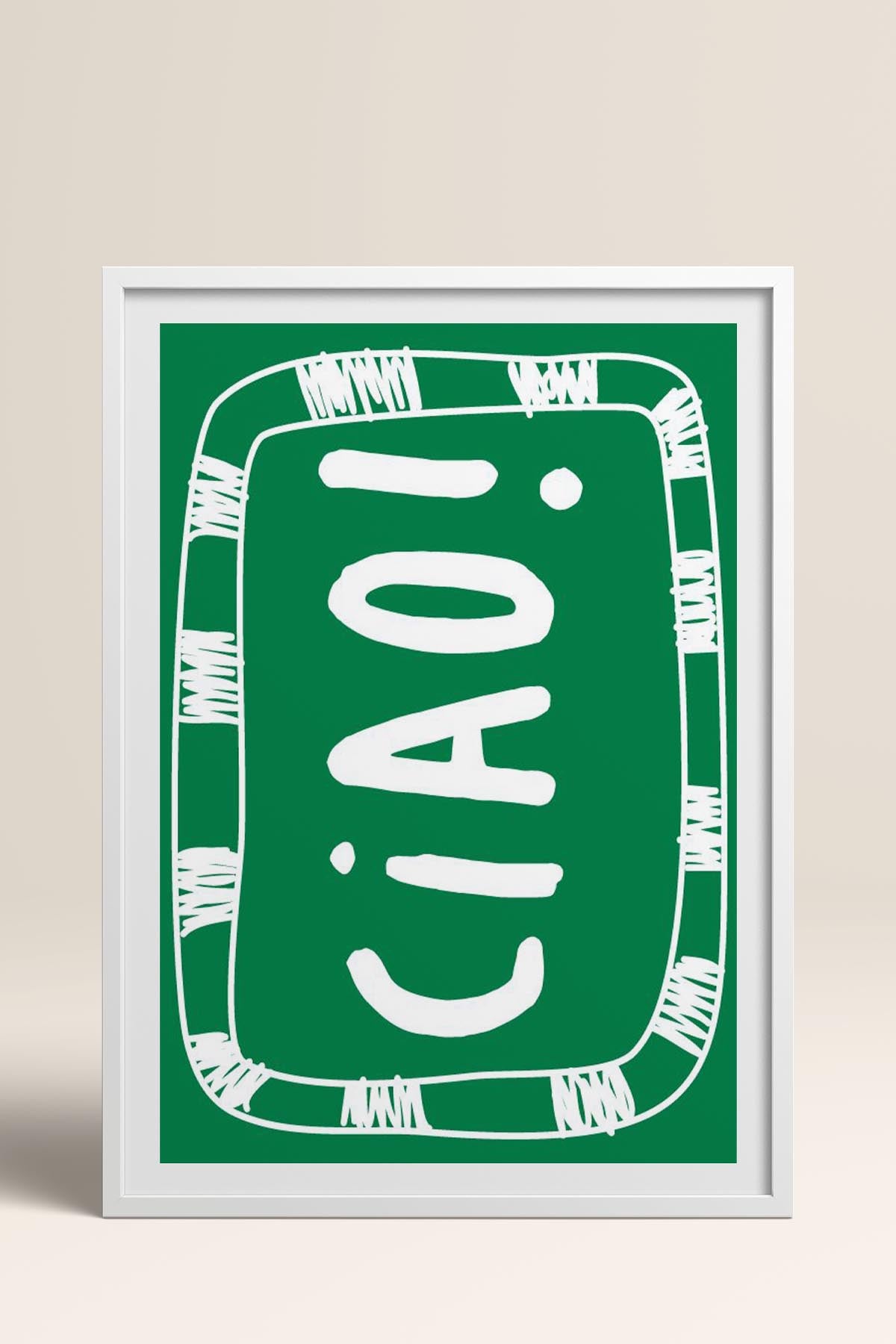 HOMEPACK Ahşap Çerçeveli Tablo Çerçeveli Poster Sanatsal Modern Duvar Dekoru TK-911