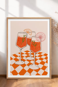HOMEPACK Ahşap Çerçeveli Tablo Çerçeveli Poster Sanatsal Modern Duvar Dekoru TK-913