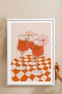 HOMEPACK Ahşap Çerçeveli Tablo Çerçeveli Poster Sanatsal Modern Duvar Dekoru TK-913