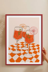 HOMEPACK Ahşap Çerçeveli Tablo Çerçeveli Poster Sanatsal Modern Duvar Dekoru TK-913