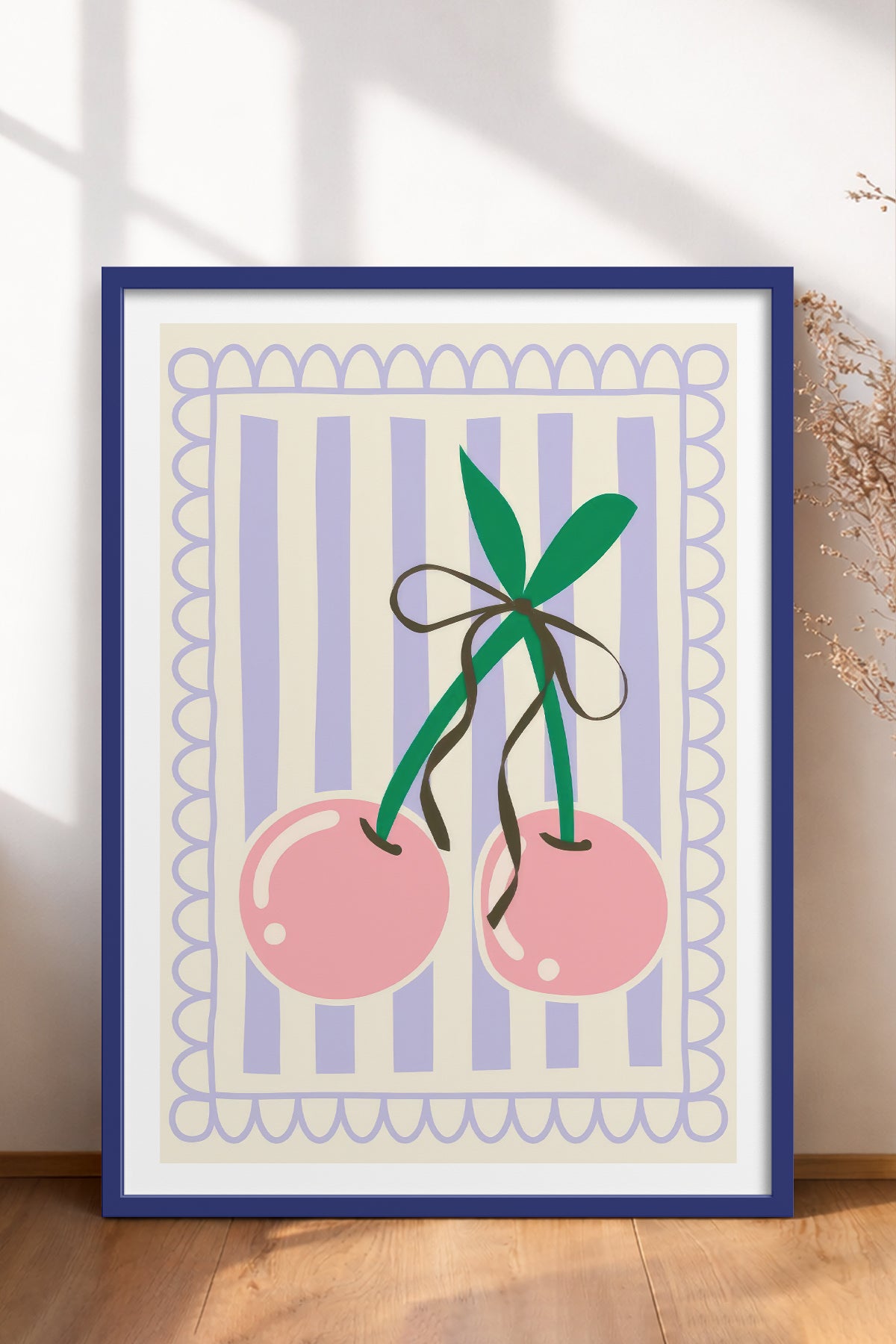 HOMEPACK Ahşap Çerçeveli Tablo Çerçeveli Poster Sanatsal Modern Duvar Dekoru TK-914