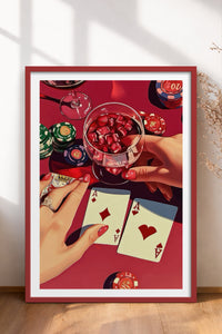 HOMEPACK Ahşap Çerçeveli Tablo Çerçeveli Poster Sanatsal Modern Duvar Dekoru TK-918
