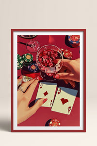 HOMEPACK Ahşap Çerçeveli Tablo Çerçeveli Poster Sanatsal Modern Duvar Dekoru TK-918