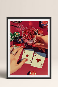 HOMEPACK Ahşap Çerçeveli Tablo Çerçeveli Poster Sanatsal Modern Duvar Dekoru TK-918