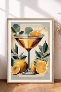 HOMEPACK Ahşap Çerçeveli Tablo Çerçeveli Poster Sanatsal Modern Duvar Dekoru TK-920