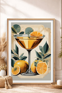 HOMEPACK Ahşap Çerçeveli Tablo Çerçeveli Poster Sanatsal Modern Duvar Dekoru TK-920
