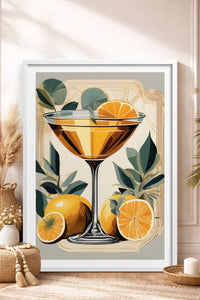 HOMEPACK Ahşap Çerçeveli Tablo Çerçeveli Poster Sanatsal Modern Duvar Dekoru TK-920