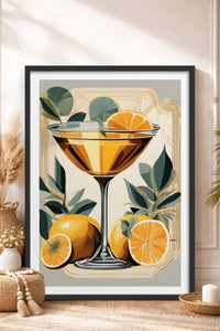 HOMEPACK Ahşap Çerçeveli Tablo Çerçeveli Poster Sanatsal Modern Duvar Dekoru TK-920