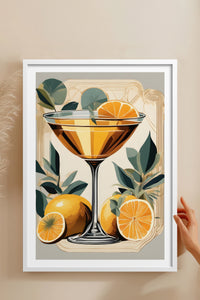 HOMEPACK Ahşap Çerçeveli Tablo Çerçeveli Poster Sanatsal Modern Duvar Dekoru TK-920
