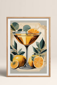 HOMEPACK Ahşap Çerçeveli Tablo Çerçeveli Poster Sanatsal Modern Duvar Dekoru TK-920