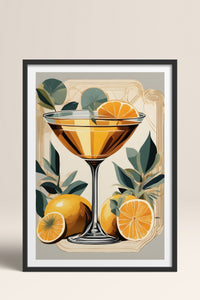 HOMEPACK Ahşap Çerçeveli Tablo Çerçeveli Poster Sanatsal Modern Duvar Dekoru TK-920