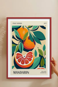 HOMEPACK Ahşap Çerçeveli Tablo Çerçeveli Poster Sanatsal Modern Duvar Dekoru TK-921