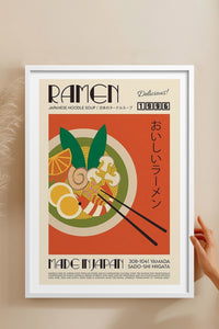HOMEPACK Ahşap Çerçeveli Tablo Çerçeveli Poster Sanatsal Modern Duvar Dekoru TK-924