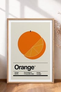 HOMEPACK Ahşap Çerçeveli Tablo Çerçeveli Poster Sanatsal Modern Duvar Dekoru TK-928