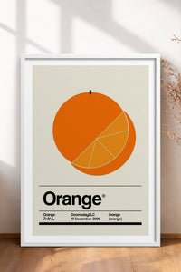 HOMEPACK Ahşap Çerçeveli Tablo Çerçeveli Poster Sanatsal Modern Duvar Dekoru TK-928