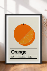HOMEPACK Ahşap Çerçeveli Tablo Çerçeveli Poster Sanatsal Modern Duvar Dekoru TK-928