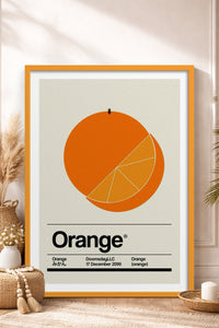 HOMEPACK Ahşap Çerçeveli Tablo Çerçeveli Poster Sanatsal Modern Duvar Dekoru TK-928