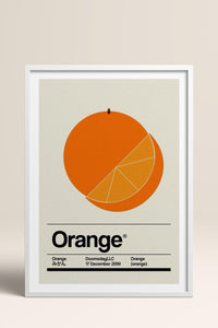 HOMEPACK Ahşap Çerçeveli Tablo Çerçeveli Poster Sanatsal Modern Duvar Dekoru TK-928