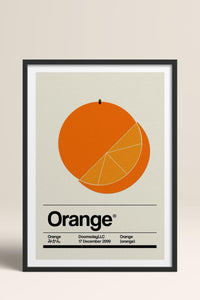 HOMEPACK Ahşap Çerçeveli Tablo Çerçeveli Poster Sanatsal Modern Duvar Dekoru TK-928