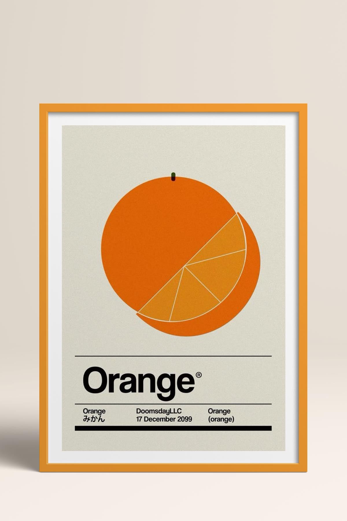 HOMEPACK Ahşap Çerçeveli Tablo Çerçeveli Poster Sanatsal Modern Duvar Dekoru TK-928