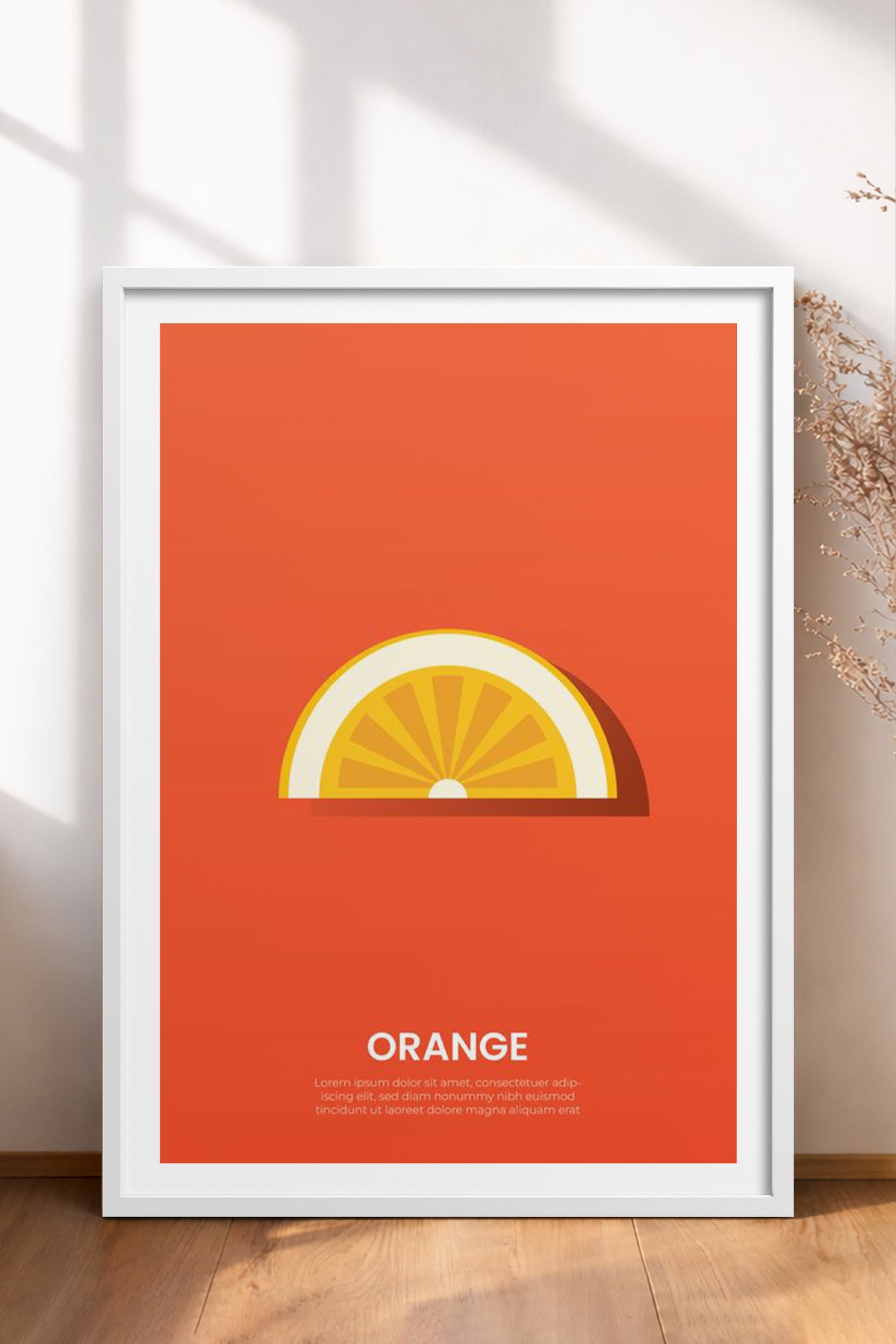 HOMEPACK Ahşap Çerçeveli Tablo Çerçeveli Poster Sanatsal Modern Duvar Dekoru TK-929