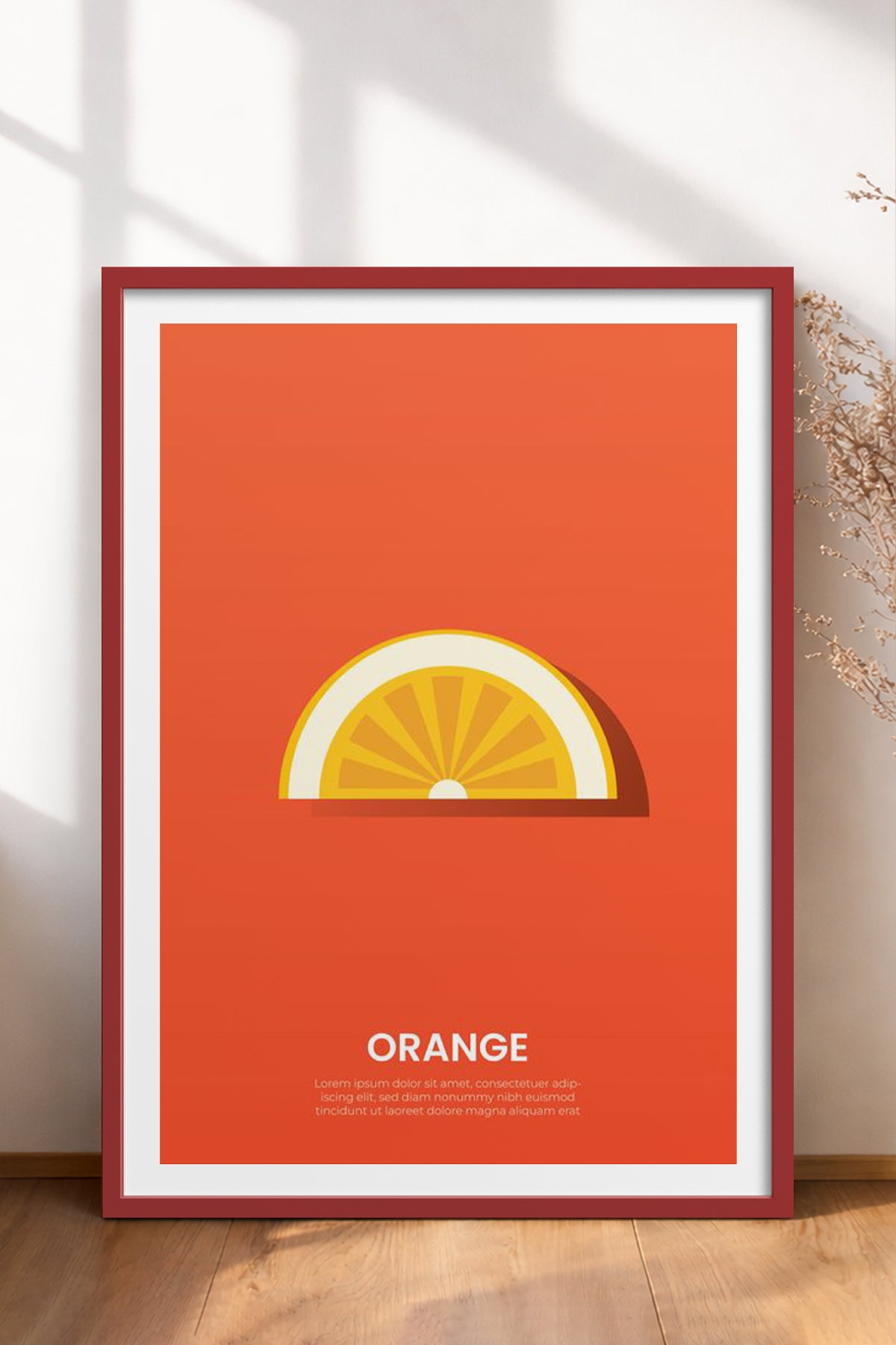 HOMEPACK Ahşap Çerçeveli Tablo Çerçeveli Poster Sanatsal Modern Duvar Dekoru TK-929