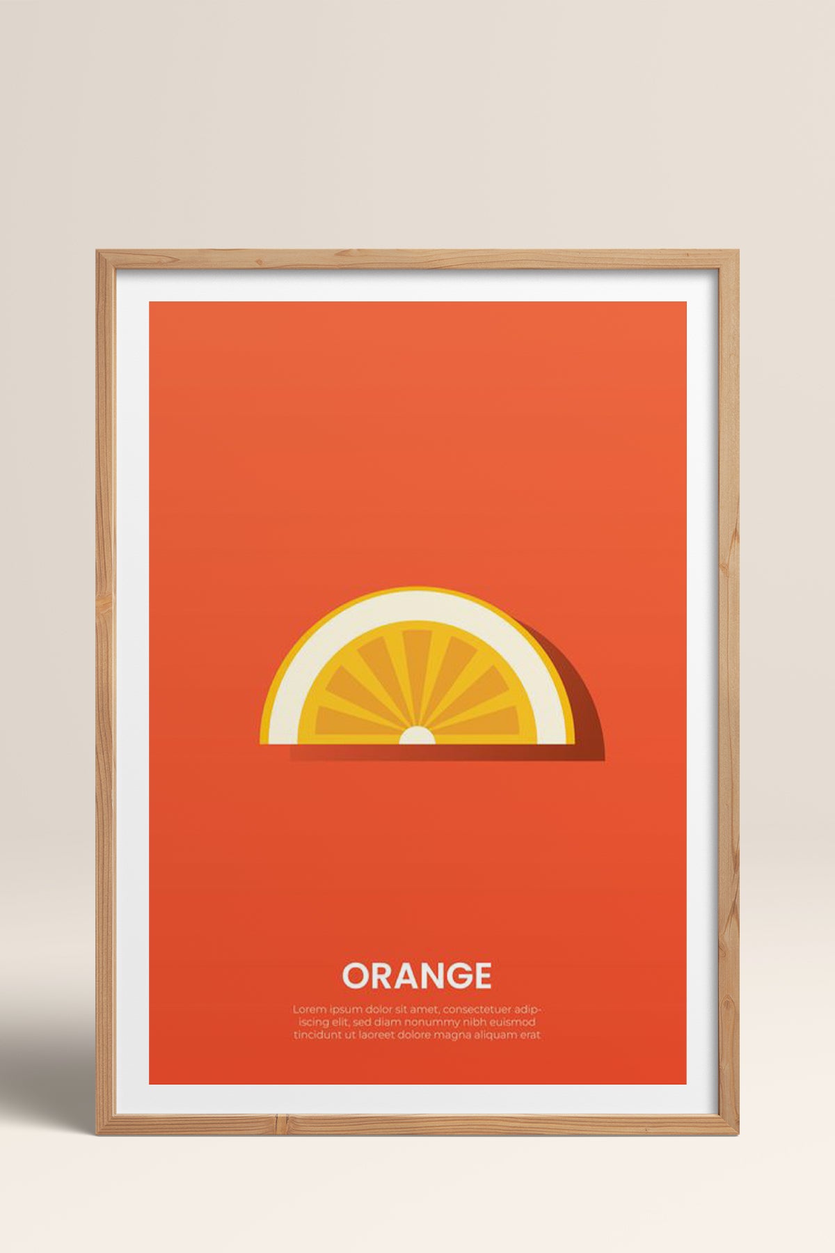 HOMEPACK Ahşap Çerçeveli Tablo Çerçeveli Poster Sanatsal Modern Duvar Dekoru TK-929