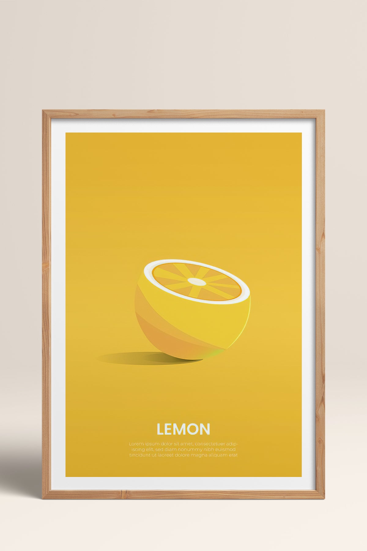 HOMEPACK Ahşap Çerçeveli Tablo Çerçeveli Poster Sanatsal Modern Duvar Dekoru TK-930