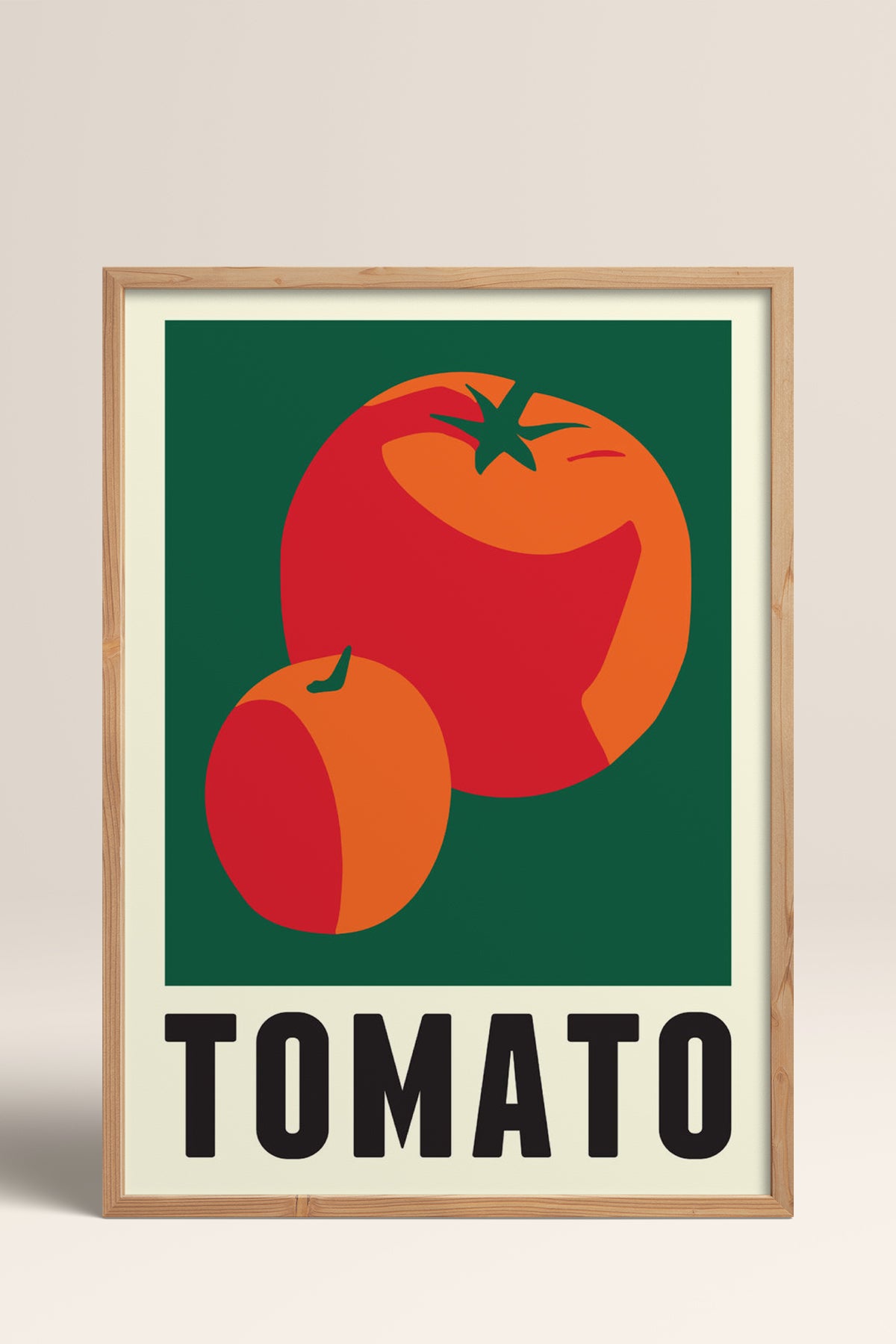 HOMEPACK Ahşap Çerçeveli Tablo Çerçeveli Poster Sanatsal Modern Duvar Dekoru TK-931