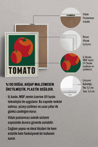 HOMEPACK Ahşap Çerçeveli Tablo Çerçeveli Poster Sanatsal Modern Duvar Dekoru TK-931