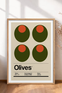 HOMEPACK Ahşap Çerçeveli Tablo Çerçeveli Poster Sanatsal Modern Duvar Dekoru TK-932