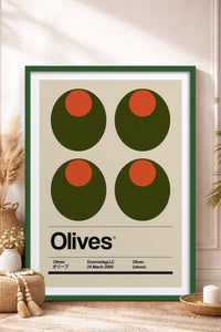 HOMEPACK Ahşap Çerçeveli Tablo Çerçeveli Poster Sanatsal Modern Duvar Dekoru TK-932