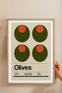 HOMEPACK Ahşap Çerçeveli Tablo Çerçeveli Poster Sanatsal Modern Duvar Dekoru TK-932