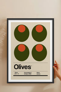 HOMEPACK Ahşap Çerçeveli Tablo Çerçeveli Poster Sanatsal Modern Duvar Dekoru TK-932