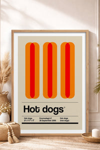 HOMEPACK Ahşap Çerçeveli Tablo Çerçeveli Poster Sanatsal Modern Duvar Dekoru TK-933