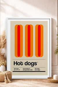 HOMEPACK Ahşap Çerçeveli Tablo Çerçeveli Poster Sanatsal Modern Duvar Dekoru TK-933