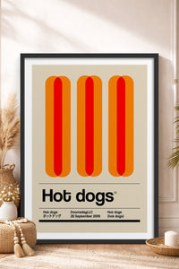 HOMEPACK Ahşap Çerçeveli Tablo Çerçeveli Poster Sanatsal Modern Duvar Dekoru TK-933