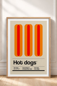 HOMEPACK Ahşap Çerçeveli Tablo Çerçeveli Poster Sanatsal Modern Duvar Dekoru TK-933