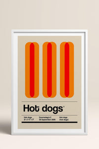 HOMEPACK Ahşap Çerçeveli Tablo Çerçeveli Poster Sanatsal Modern Duvar Dekoru TK-933