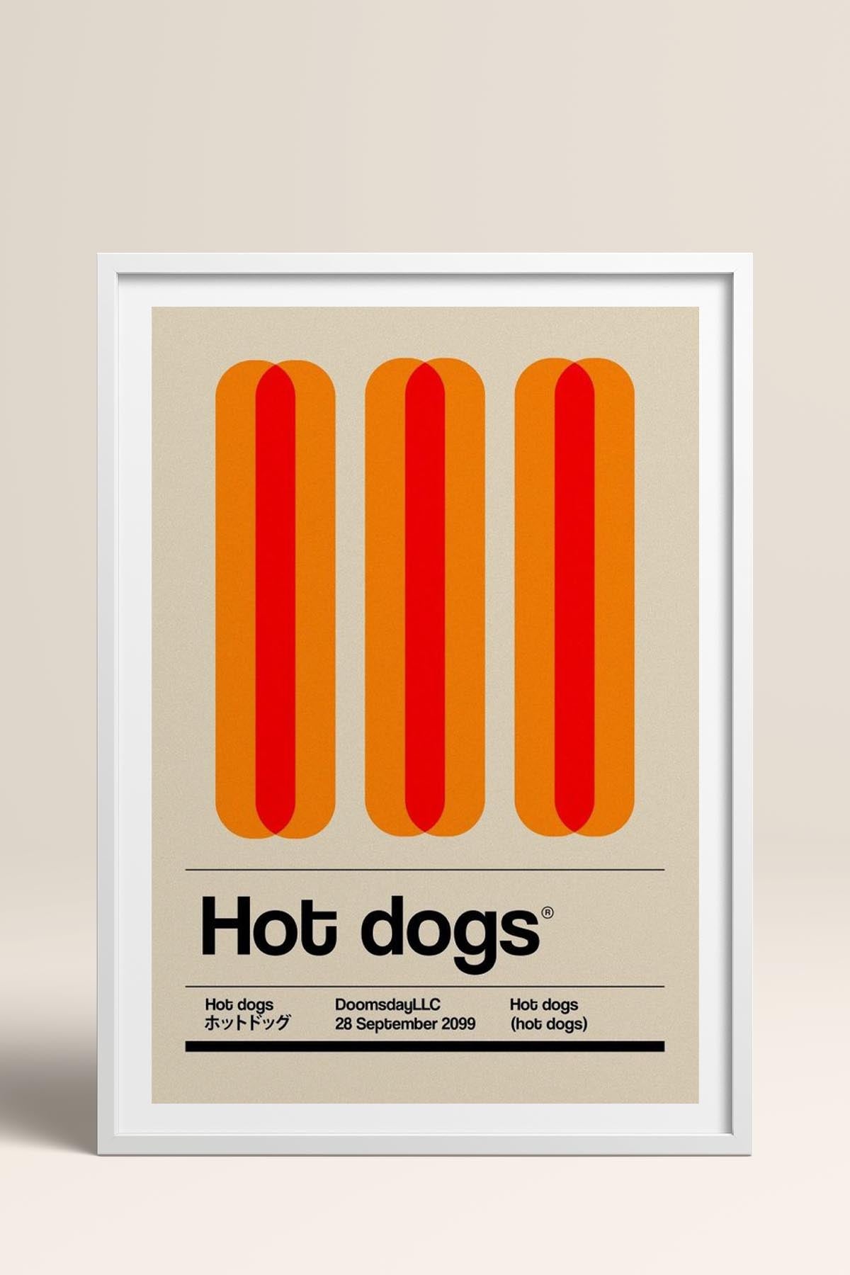 HOMEPACK Ahşap Çerçeveli Tablo Çerçeveli Poster Sanatsal Modern Duvar Dekoru TK-933