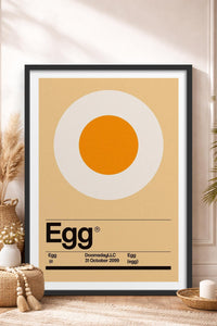 HOMEPACK Ahşap Çerçeveli Tablo Çerçeveli Poster Sanatsal Modern Duvar Dekoru TK-934